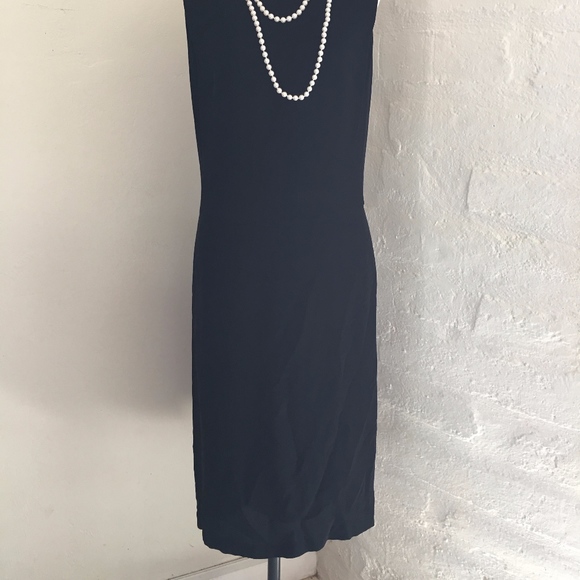 R.E.D. Valentino Black Cocktail Dress Size 46 (12) - Picture 7 of 7